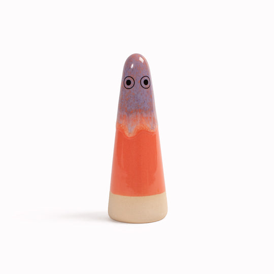 Meet the iconic hand glazed, ceramic Ghost - a personality laden decorative object from Studio Arhoj! Like much of Anders Arhoj's creations, these are inspired by Japanese ceramics but with a Scandinavian twist