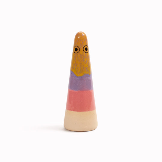 Ghost | Ceramic Figurine | Pink Hues
