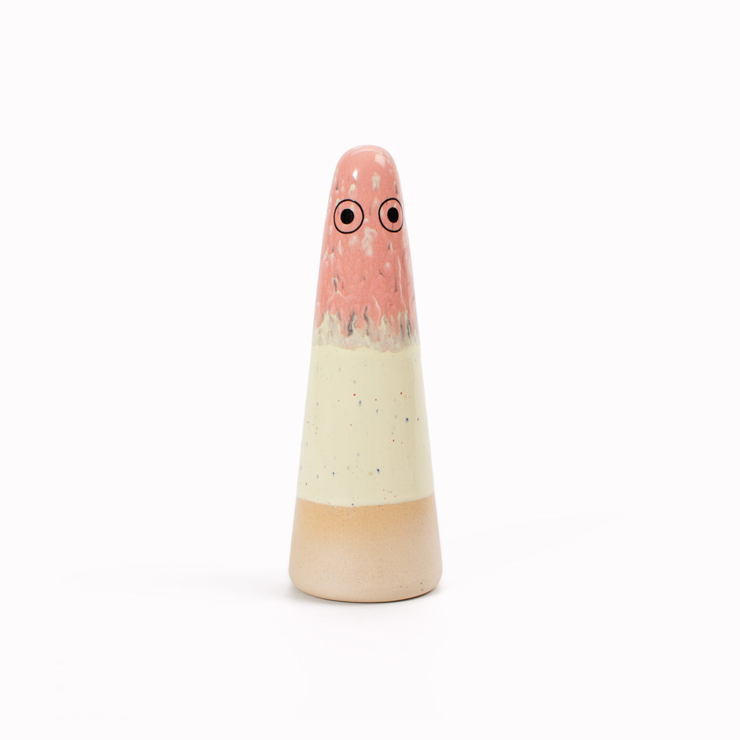 The pink hued Ghosts provides a contemporary ornamental colour punch and personality to your home decor and also doubles as a ring holder.