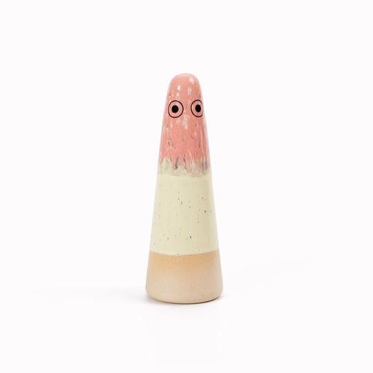 The pink hued Ghosts provides a contemporary ornamental colour punch and personality to your home decor and also doubles as a ring holder.
