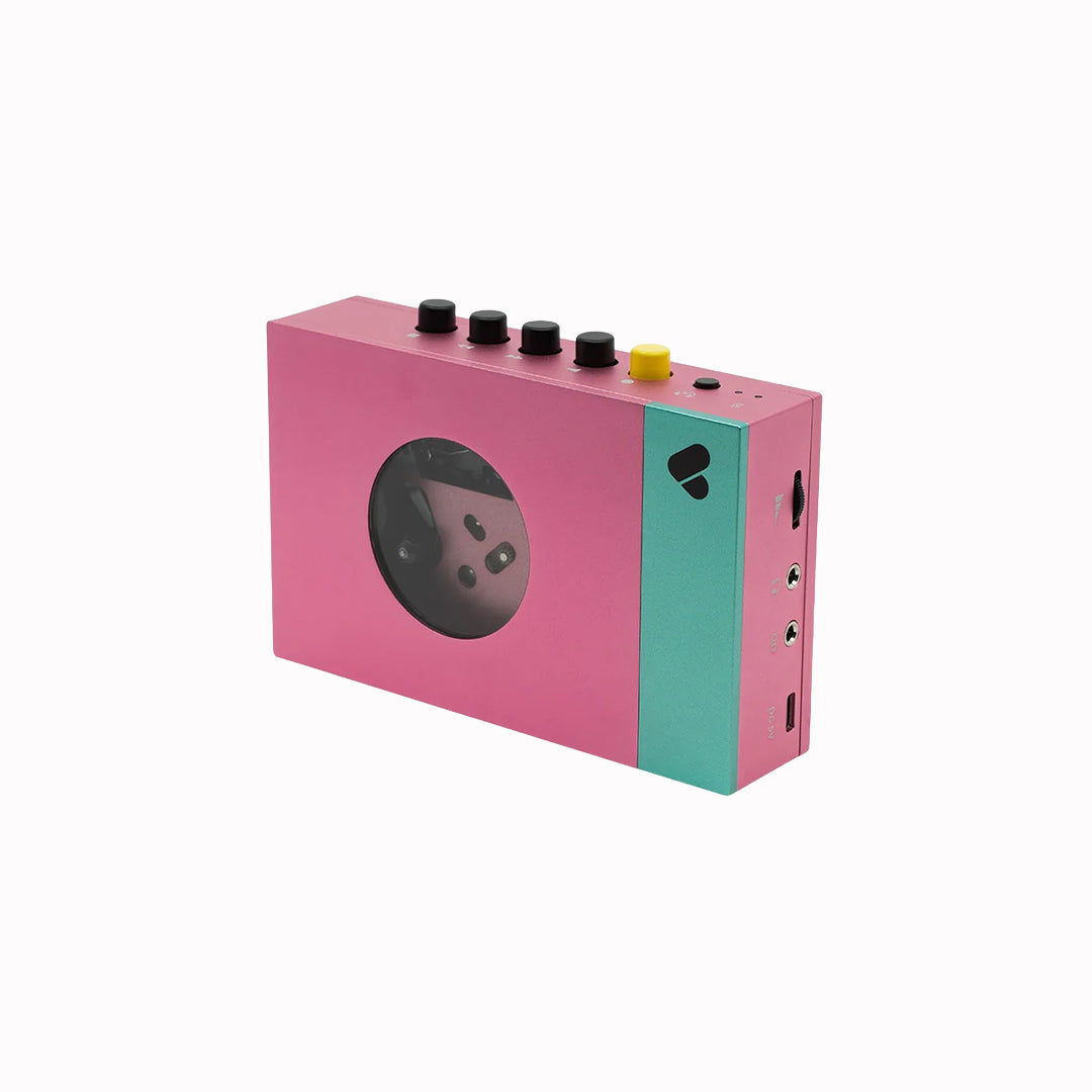 WE-001 | Bluetooth Cassette Player | Pink