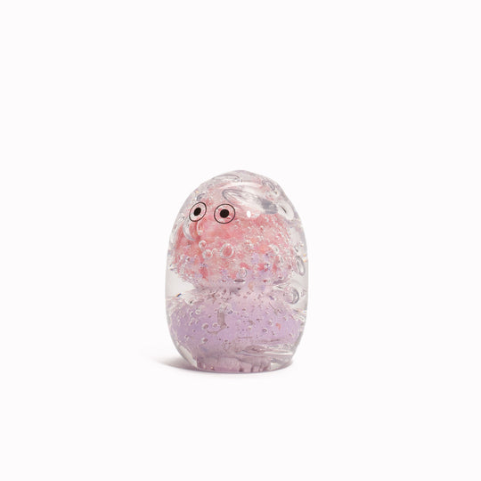 Egg Crystal Blob | Glass Figurine