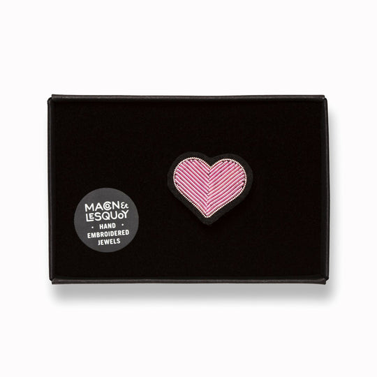 Lapel Pin | Pink Love Heart