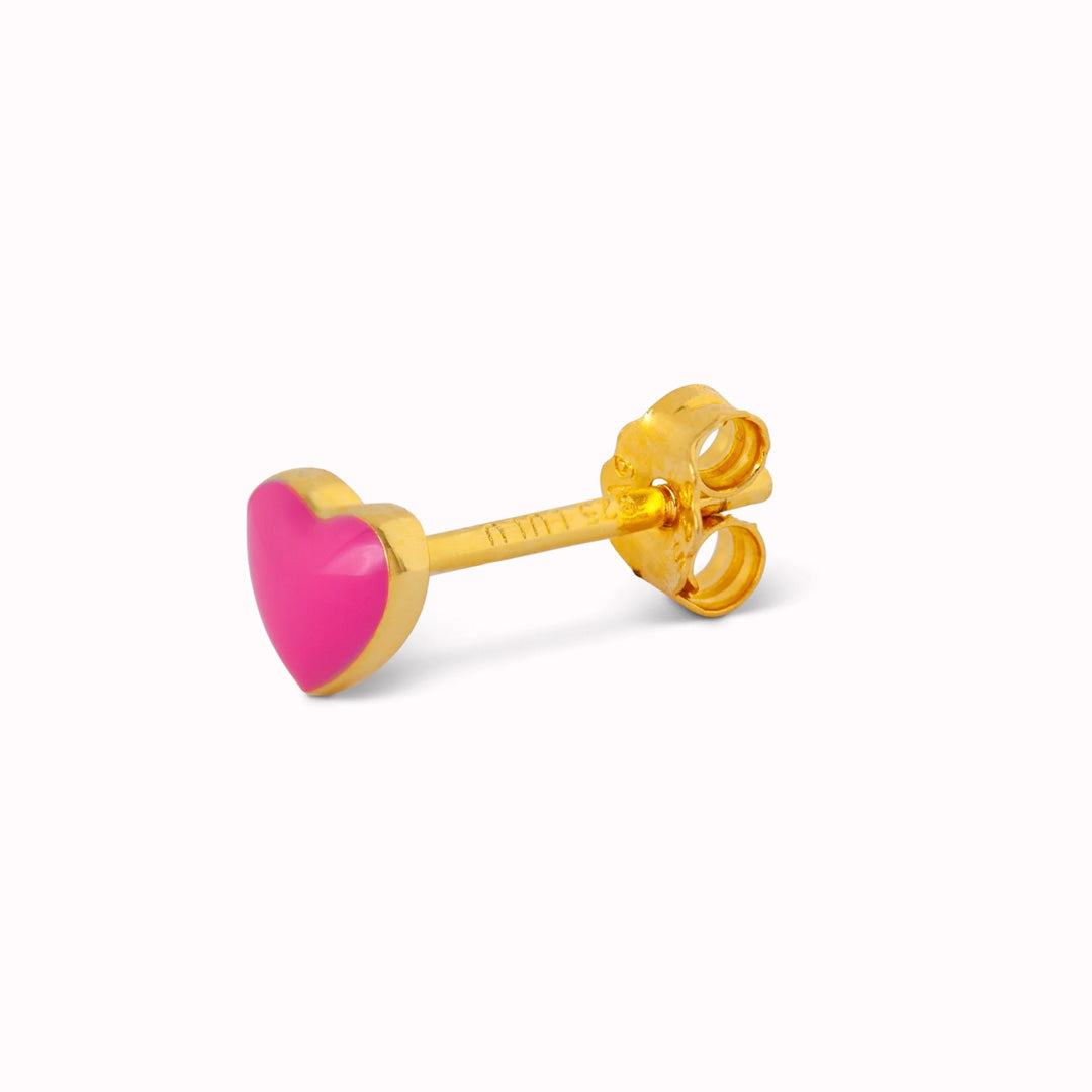 Pink Love U - Stud Earring from Lulu Copenhagen Angled