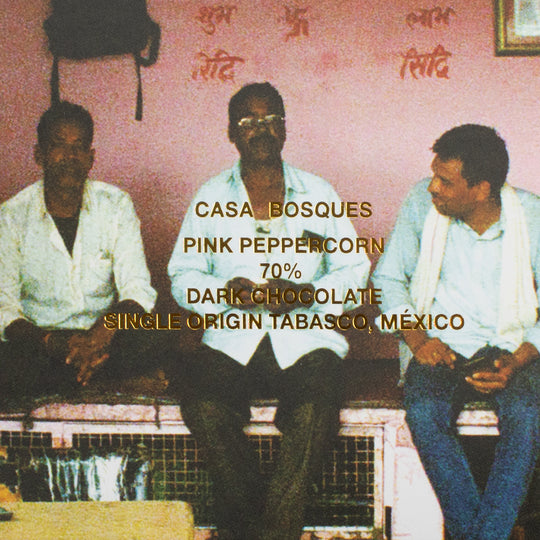 Pink Peppercorn | 70% Dark Chocolate Bar | 60g