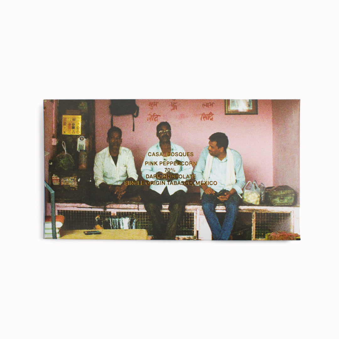 Pink Peppercorn | 70% Dark Chocolate Bar | 60g