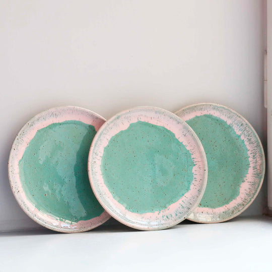 The Moon Plate from Studio Arhoj is hand thrown and hand glazed in Copenhagen and is a stylised Nordic / Japanese mash up forming part of Arhoj's Edo Series.