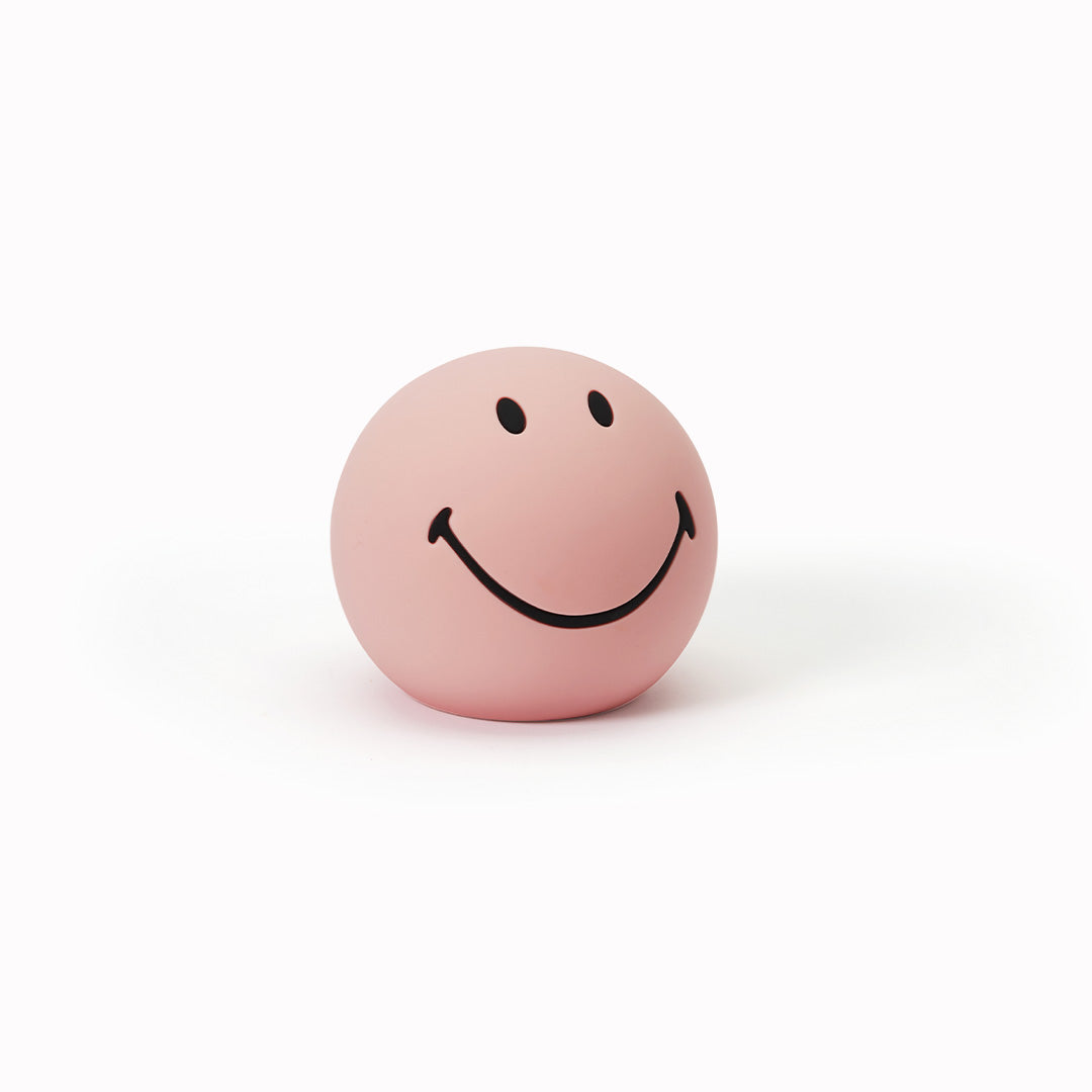 Smiley Lamp | Small | Pink