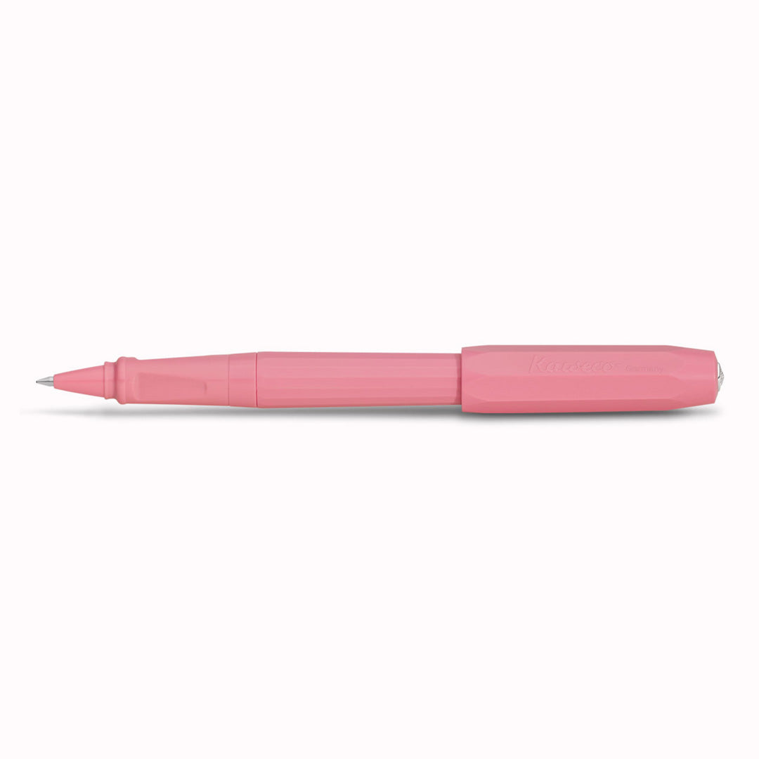 The Kaweco Perkeo rollerball pen in Peony Blossom features an ergonomic grip, octagonal cap and hexadecagon shaped barrel. As their entry level pen, the Perkeo is a great introductory model for those wanting to take their handwriting a little more seriously.