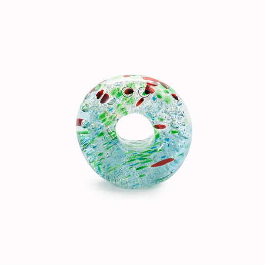Crystal Blob | Glass Figurine | Donut
