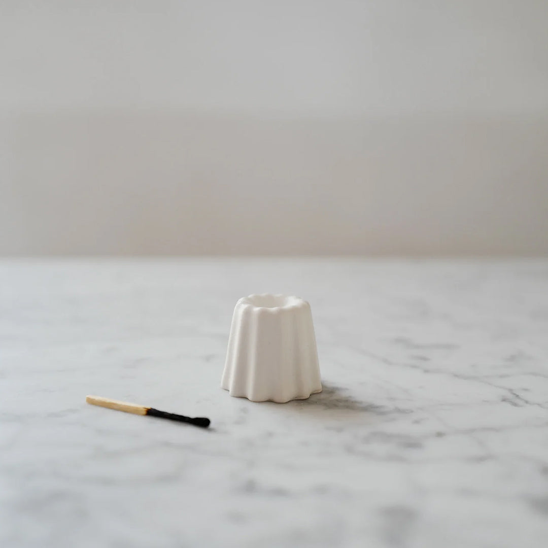 Candle Holder | White Porcelain