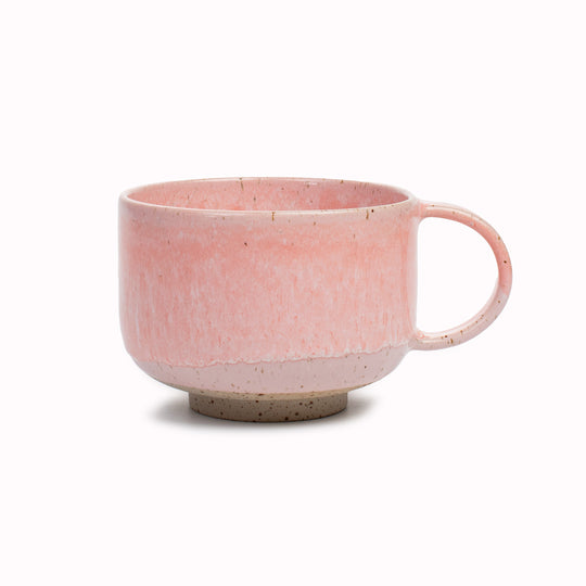 The Powder Poppy&nbsp;Mion Mug is a large thick glazed stoneware mug, ideal for hot chocolate, soup, long lattes or anyone that likes a BIG cuppa in the morning.