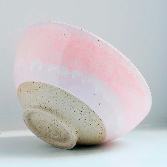 Spring Bowl | Speckled Stoneware Bowl | Powder Poppy