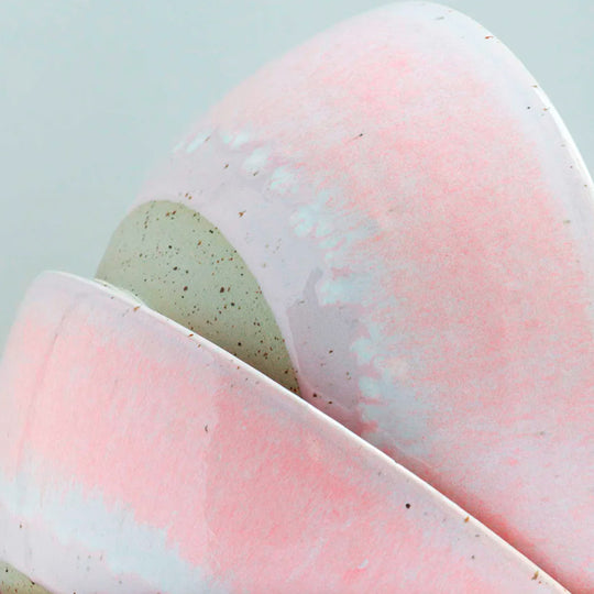 Danish Designers Studio Arhoj are renowned for their unique and colourful ceramics and this Powder Poppy&nbsp;Spring Bowl is no exception