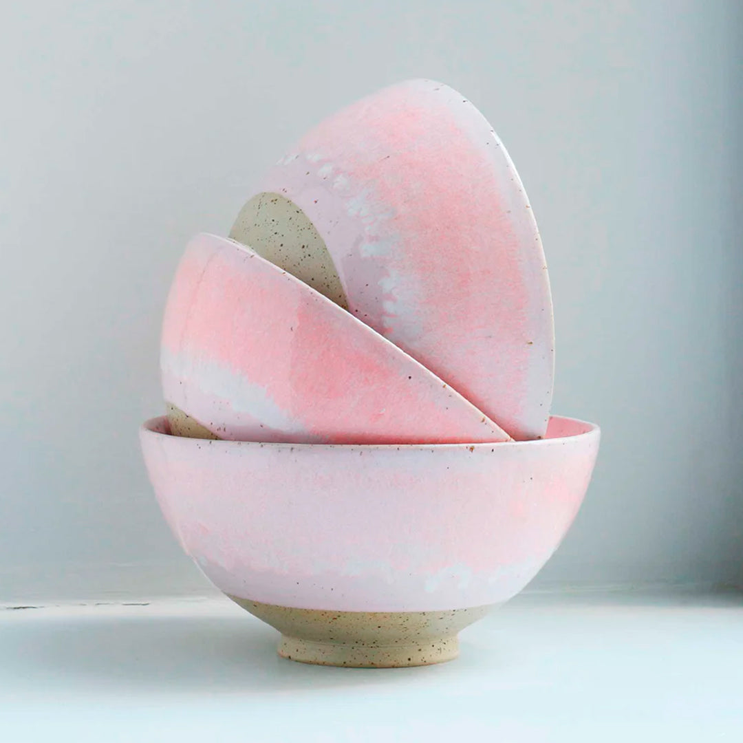 Danish Designers Studio Arhoj are renowned for their unique and colourful ceramics and this Powder Poppy&nbsp;Spring Bowl is no exception