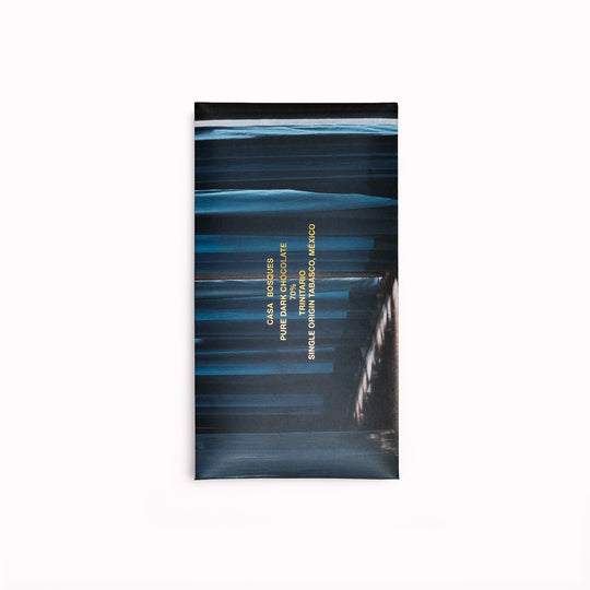 Stone-ground 70% dark chocolate with a subtle Tabasco chilli heat, made in small batches in Mexico.