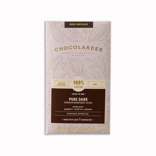 Pure Dark | 100% Dark Chocolate Bar