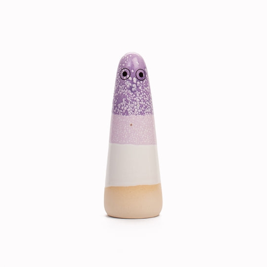 Ghost | Ceramic Figurine | Purple Hues