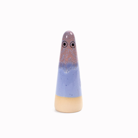 Ghost | Ceramic Figurine | Purple Hues