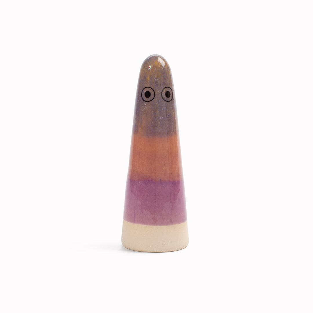 Ghost | Ceramic Figurine | Purple Hues