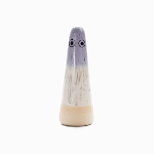 Ghost | Ceramic Figurine | Purple Hues
