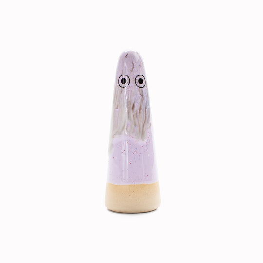 Ghost | Ceramic Figurine | Purple Hues