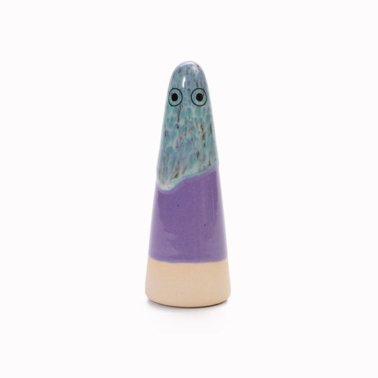 Ghost | Ceramic Figurine | Purple Hues
