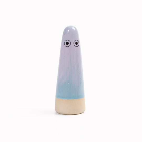 Ghost | Ceramic Figurine | Purple Hues