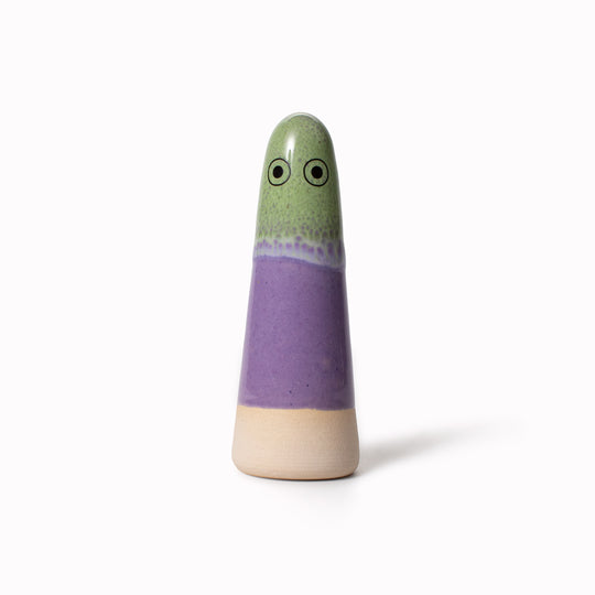 Ghost | Ceramic Figurine | Purple Hues