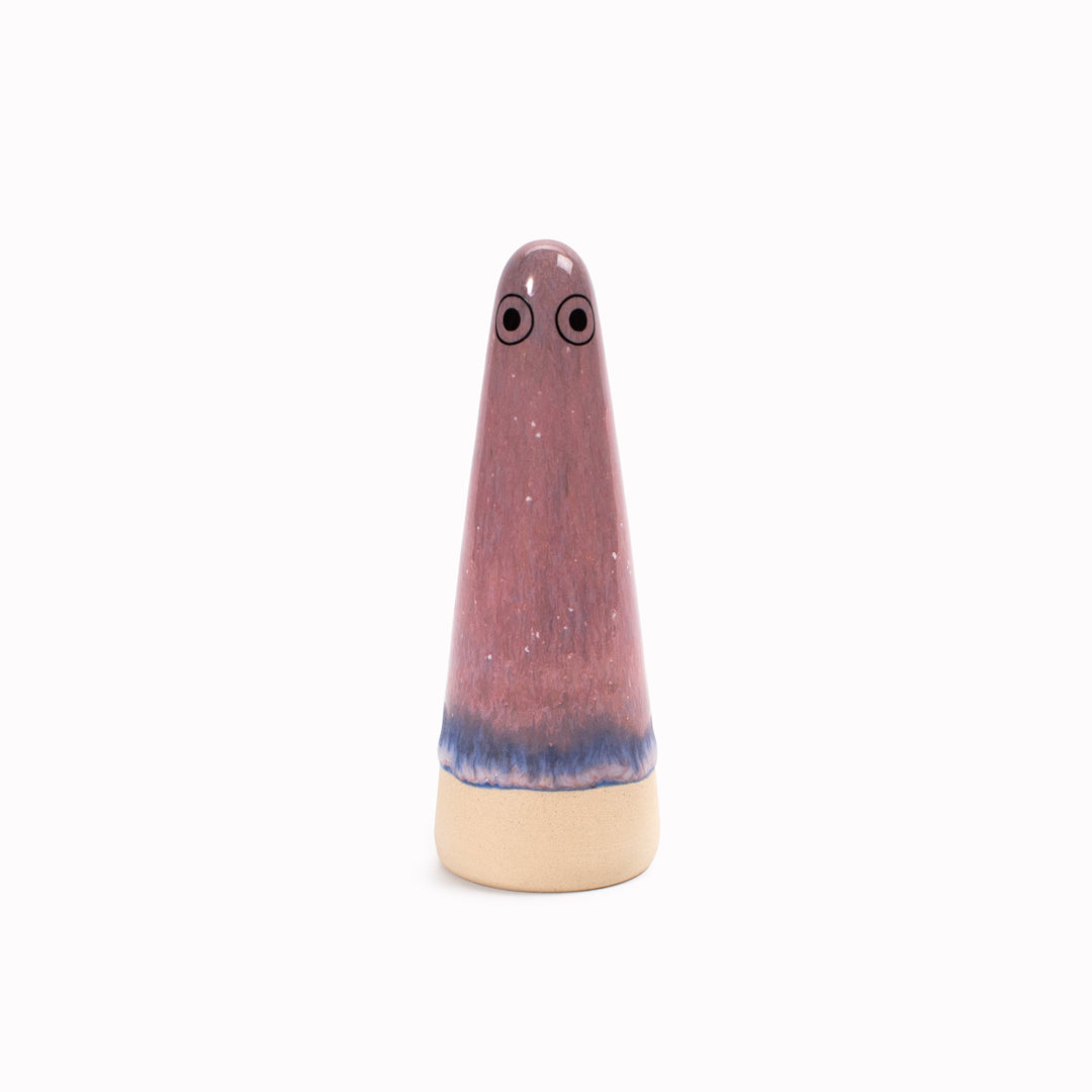 Ghost | Ceramic Figurine | Purple Hues