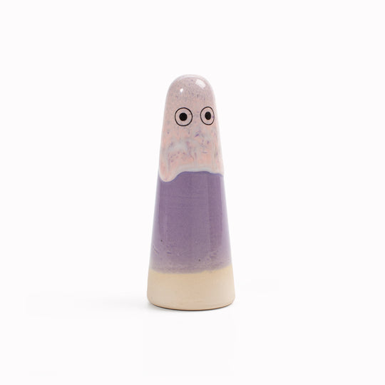 Ghost | Ceramic Figurine | Purple Hues