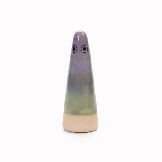 Ghost | Ceramic Figurine | Purple Hues
