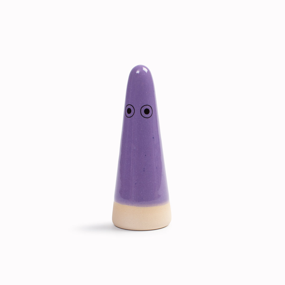 Meet the iconic hand glazed, ceramic Ghost - a personality laden decorative object from Studio Arhoj! Like much of Anders Arhoj's creations, these are inspired by Japanese ceramics but with a Scandinavian twist