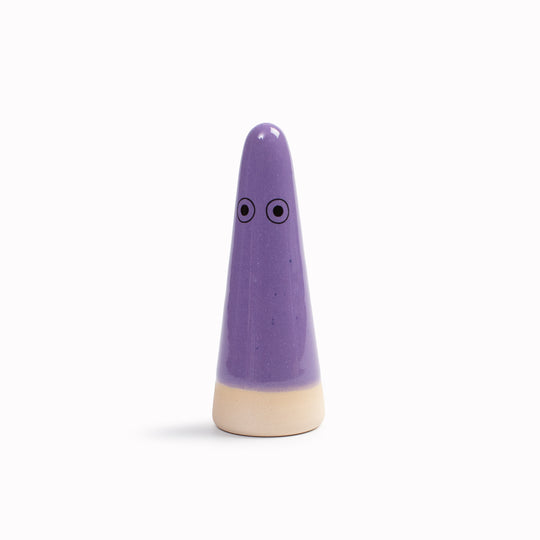 Meet the iconic hand glazed, ceramic Ghost - a personality laden decorative object from Studio Arhoj! Like much of Anders Arhoj's creations, these are inspired by Japanese ceramics but with a Scandinavian twist