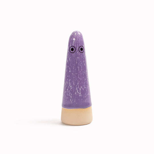 Ghost | Ceramic Figurine | Purple Hues