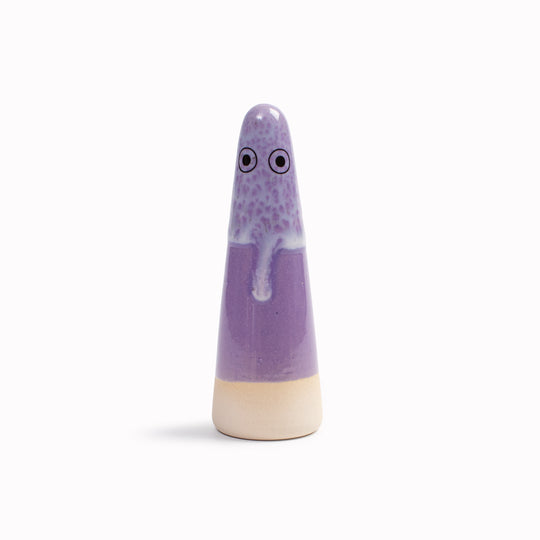 Meet the iconic hand glazed, ceramic Ghost - a personality laden decorative object from Studio Arhoj! Like much of Anders Arhoj's creations, these are inspired by Japanese ceramics but with a Scandinavian twist