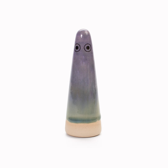 Ghost | Ceramic Figurine | Purple Hues