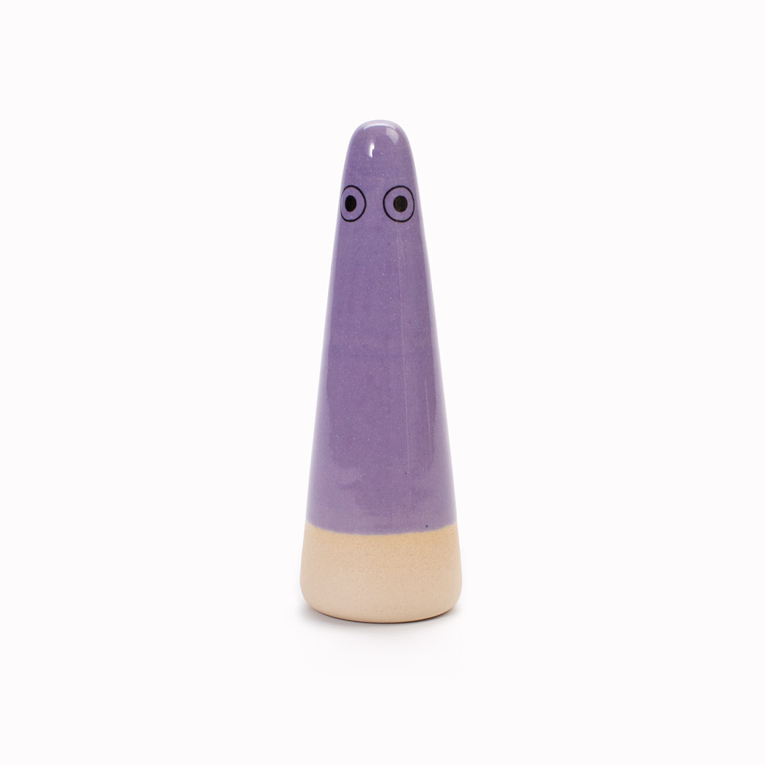 Ghost | Ceramic Figurine | Purple Hues