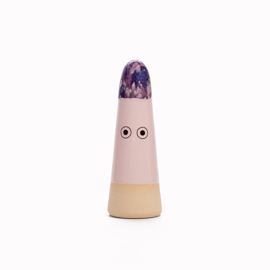 Ghost | Ceramic Figurine | Purple Hues