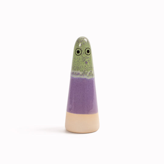 Ghost | Ceramic Figurine | Purple Hues