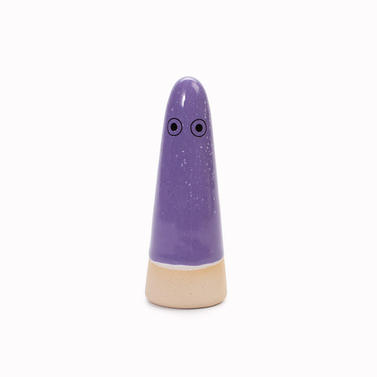 Ghost | Ceramic Figurine | Purple Hues