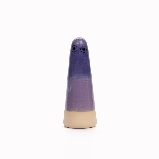 Ghost | Ceramic Figurine | Purple Hues