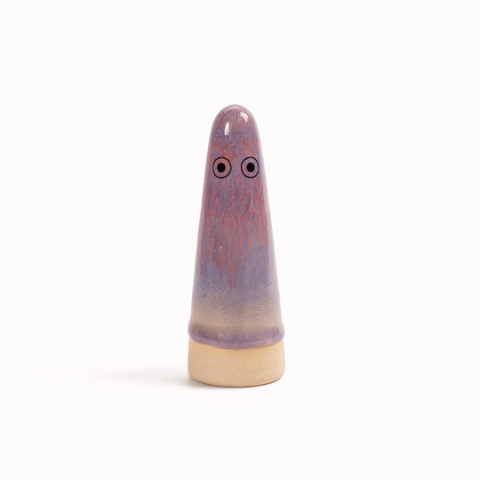 Ghost | Ceramic Figurine | Purple Hues