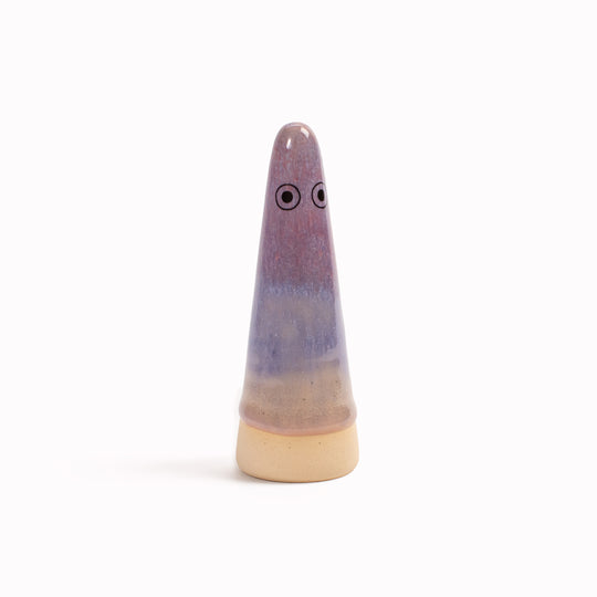 Ghost | Ceramic Figurine | Purple Hues
