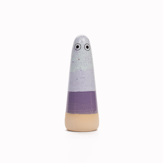 Ghost | Ceramic Figurine | Purple Hues