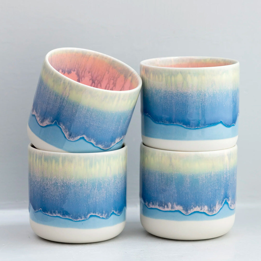 Quench Cup | Ceramic Drip Glazed Cup | Dreamboat
