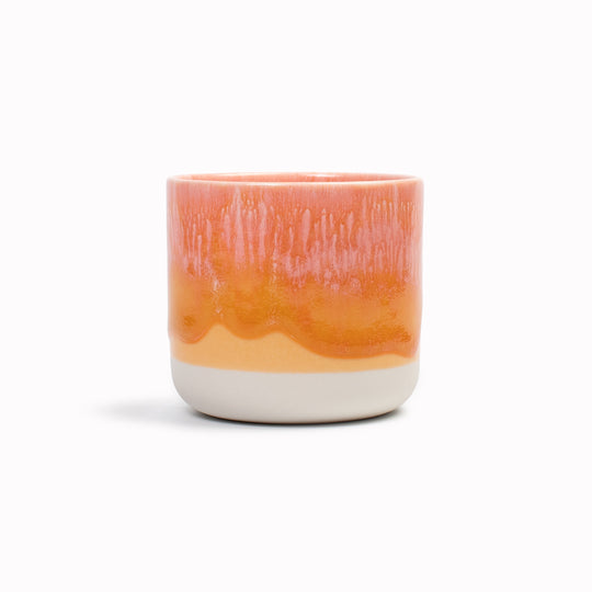 The vibrant orange and yellow Mandarin&nbsp;is handmade in Denmark - meaning glaze colour and finish will never be exactly the same on any two items, but this is absolutely a part of their unique appeal.