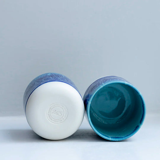 Quench Cup | Ceramic Drip Glazed Cup | Mariana