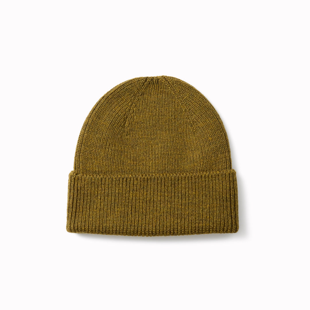 Merino Seamless Beanie | Army Green