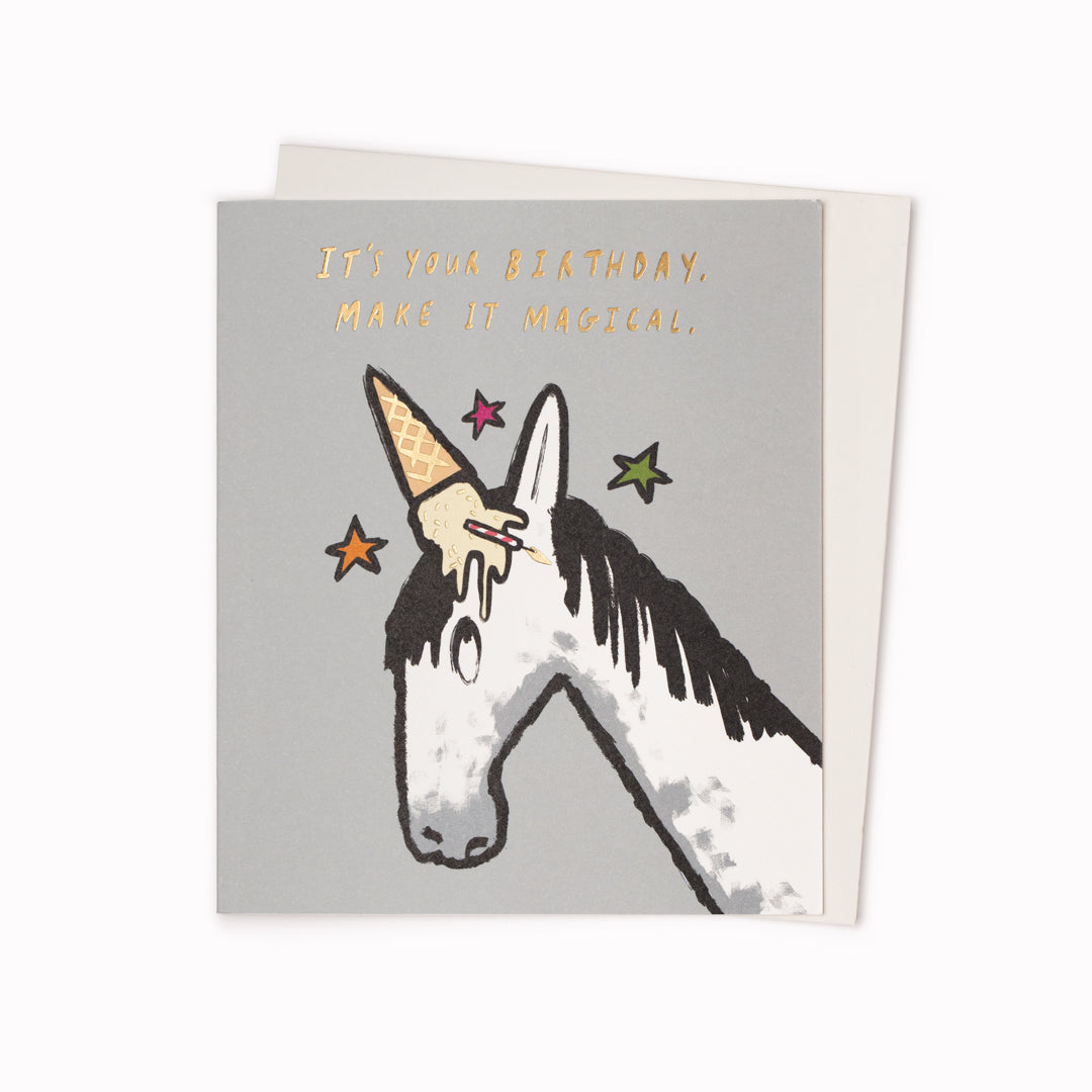 Magical Unicorn | Birthday Greeting Card